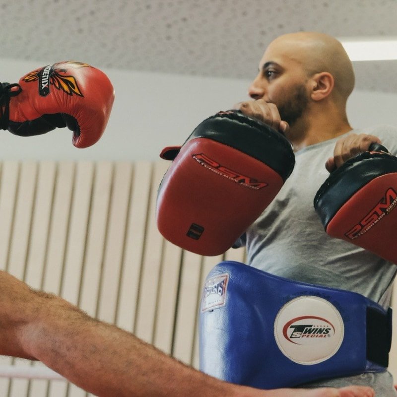 Hicham — coach principal de Jaga Fight